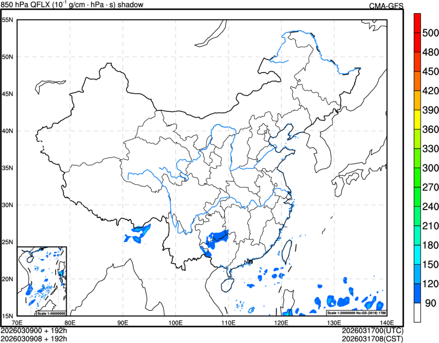 03/09 00时 +192小时