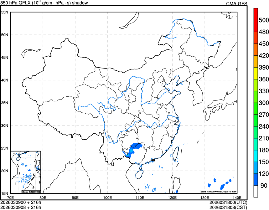03/09 00时 +216小时
