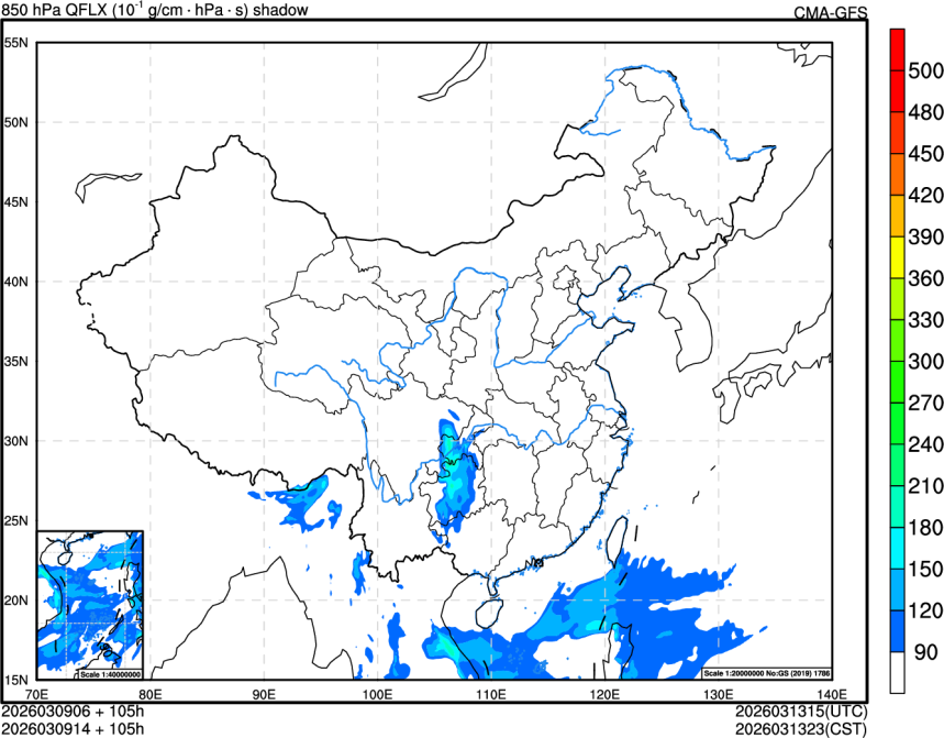 03/09 06时 +105小时