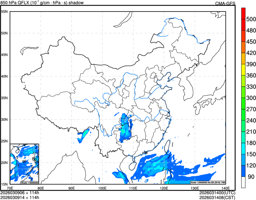 03/09 06时 +114小时