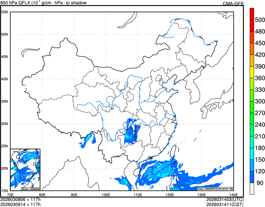 03/09 06时 +117小时