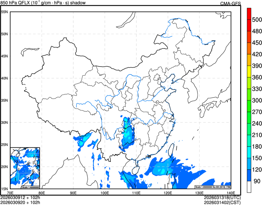 03/09 12时 +102小时