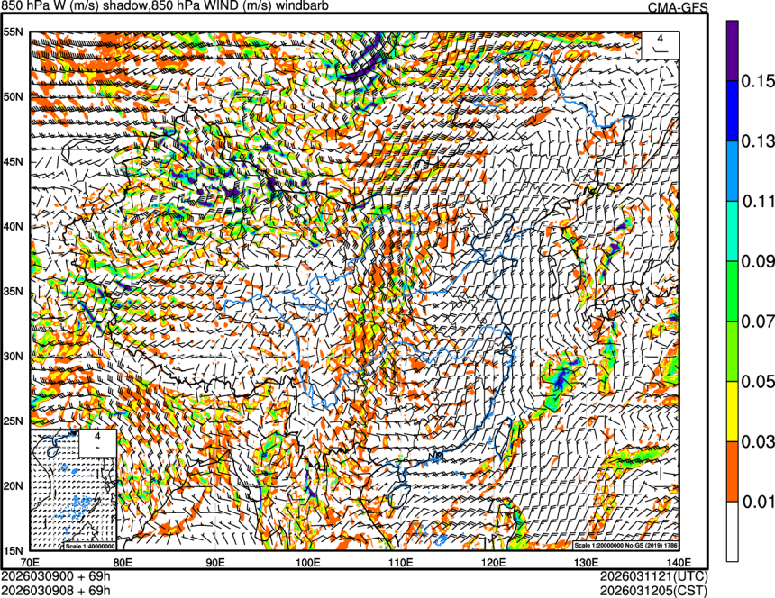03/09 00时 +069小时