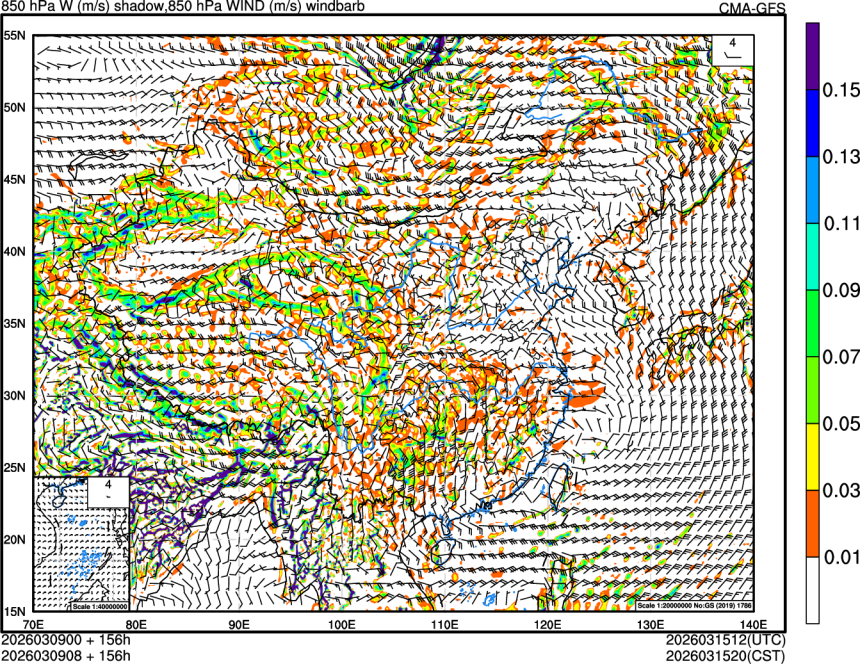 03/09 00时 +156小时