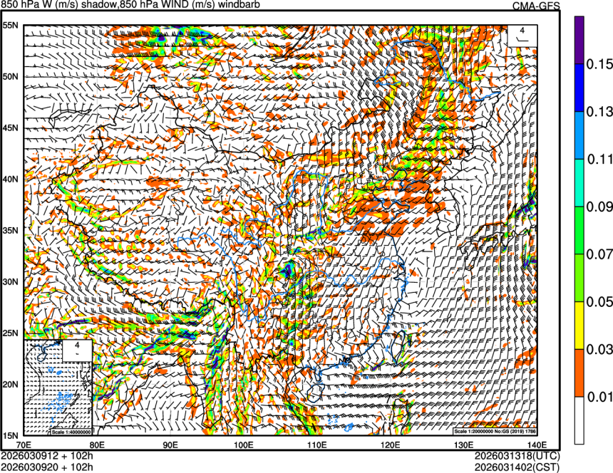 03/09 12时 +102小时