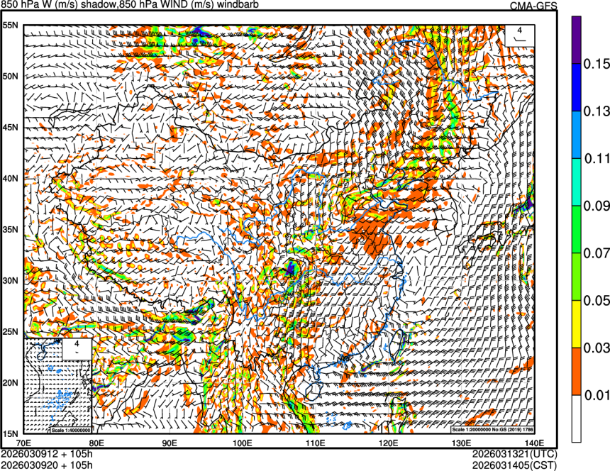 03/09 12时 +105小时