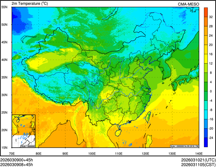 03/09 00时 +045小时