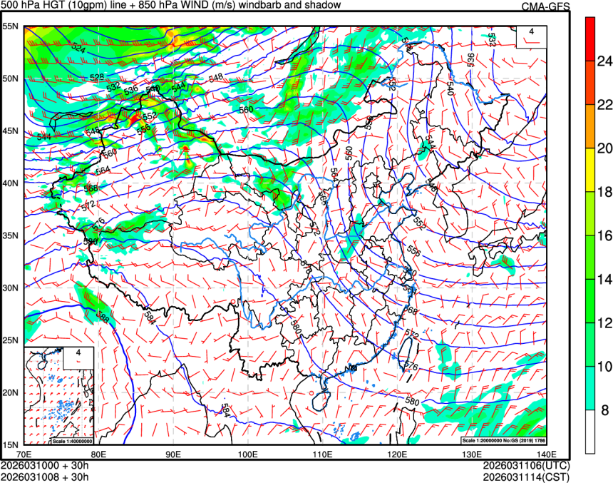 03/10 00时 +030小时