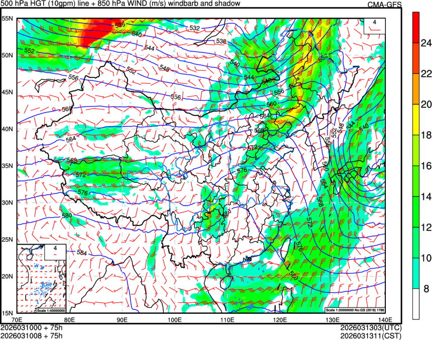 03/10 00时 +075小时