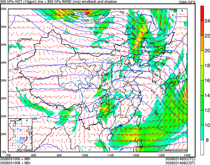 03/10 00时 +096小时
