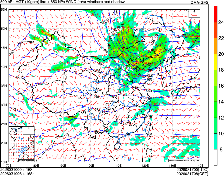 03/10 00时 +168小时