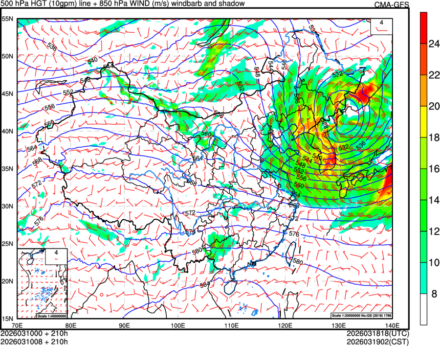 03/10 00时 +210小时