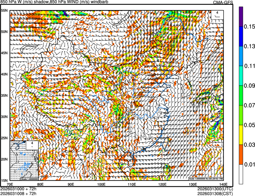 03/10 00时 +072小时