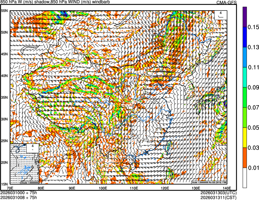 03/10 00时 +075小时