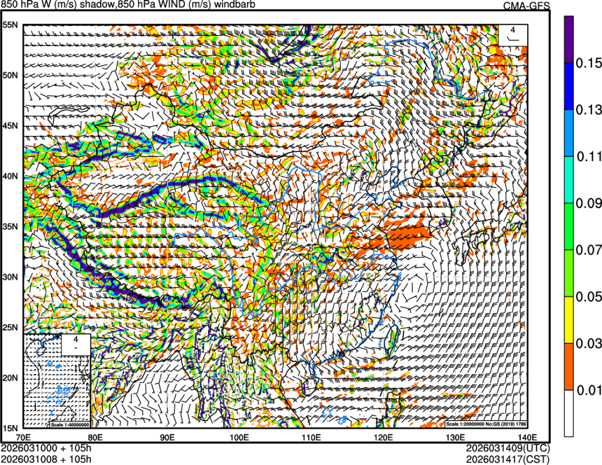 03/10 00时 +105小时