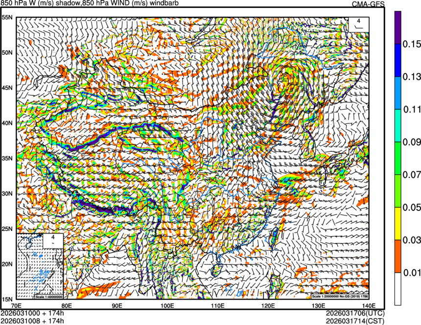 03/10 00时 +174小时