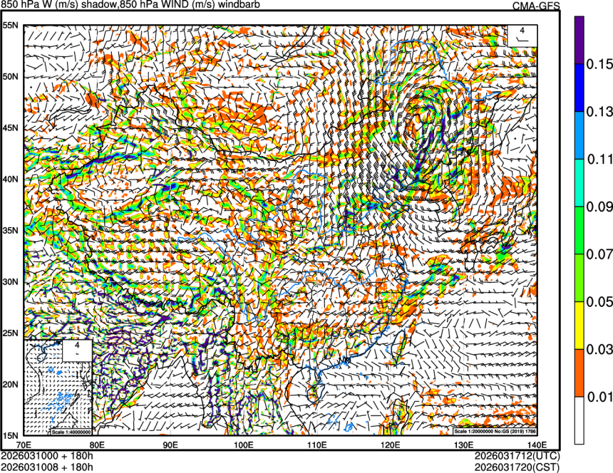 03/10 00时 +180小时
