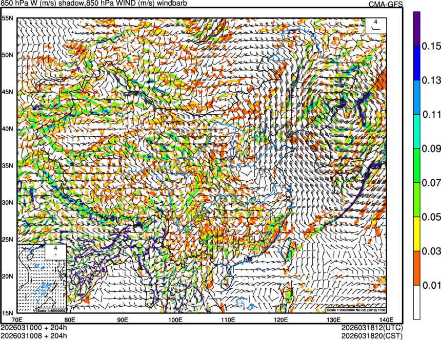 03/10 00时 +204小时