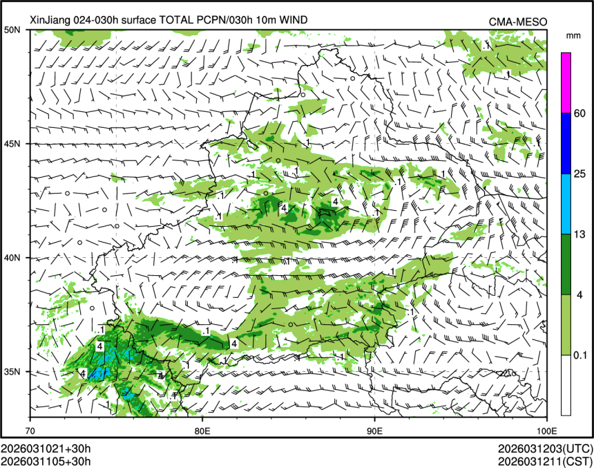 03/11 05时 +030小时