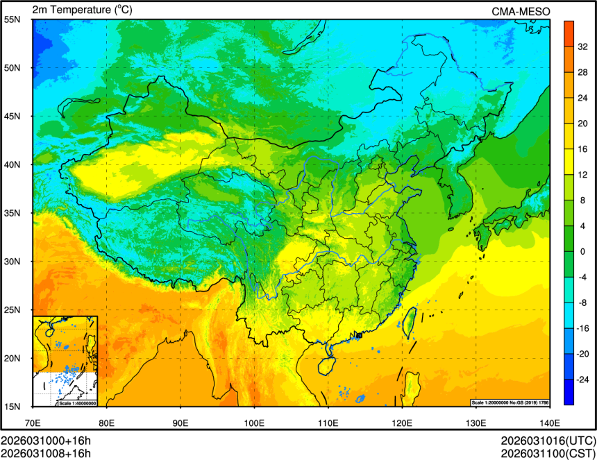 03/10 00时 +016小时