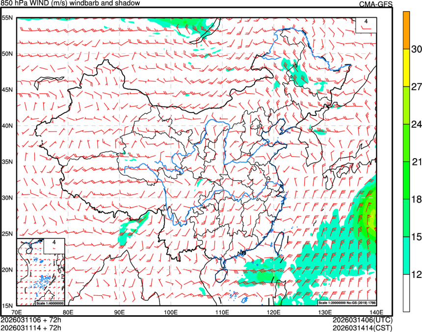 03/11 06时 +072小时