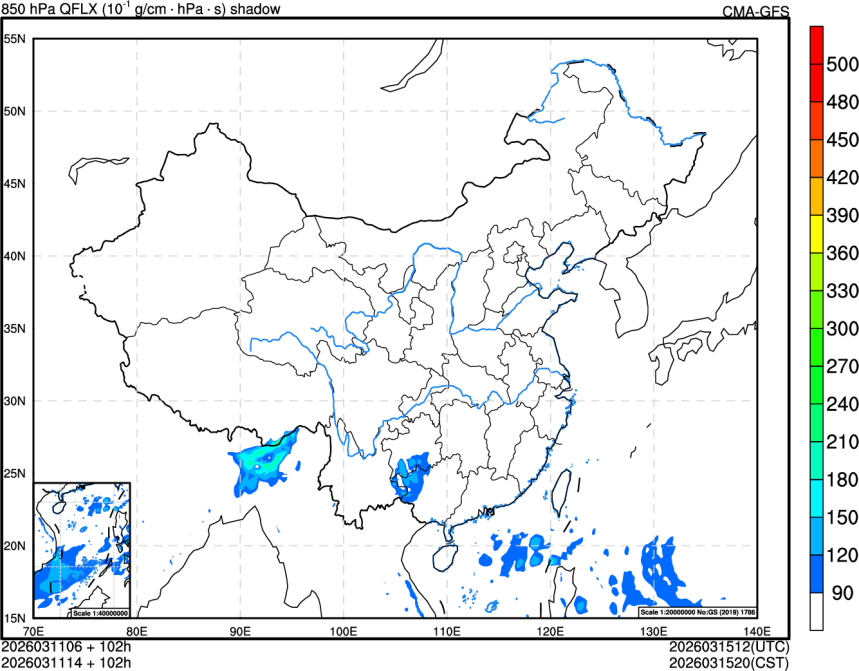03/11 06时 +102小时
