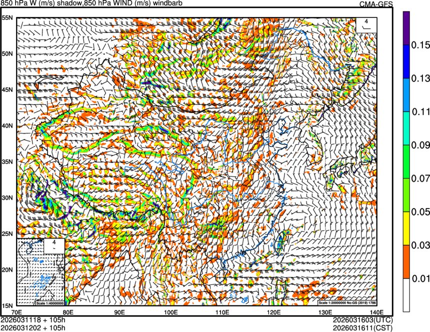 03/11 18时 +105小时