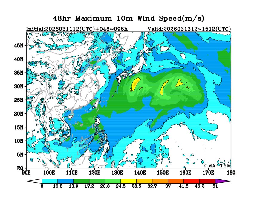 03/11 12时 +096小时