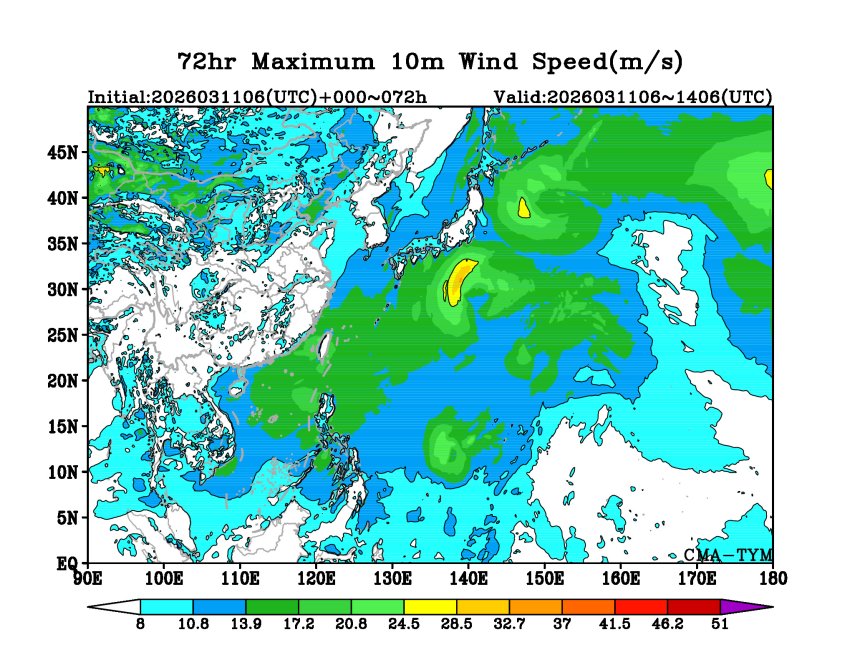 03/11 06时 +072小时