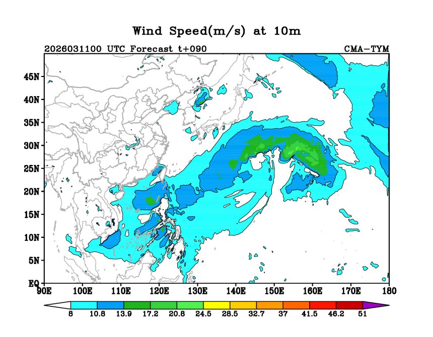 03/11 00时 +090小时