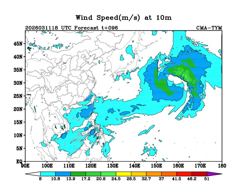 03/11 18时 +096小时