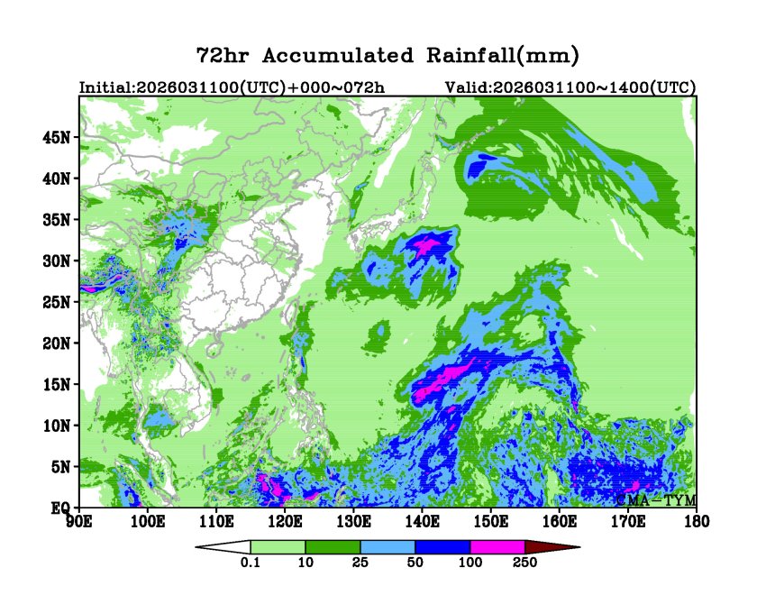 03/11 00时 +072小时