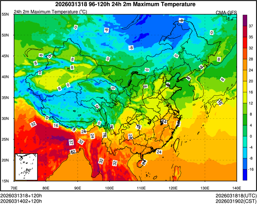 03/13 18时 +120小时