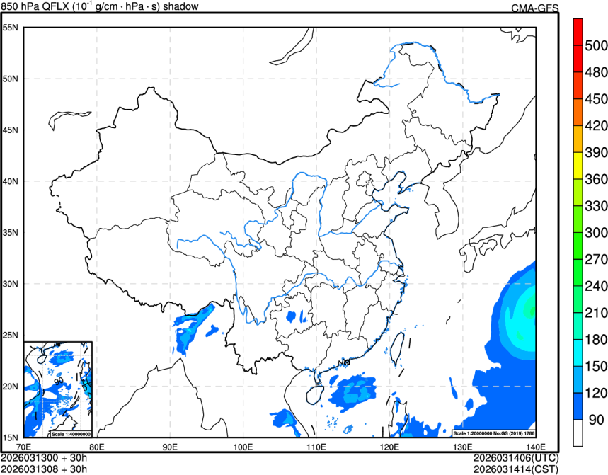 03/13 00时 +030小时