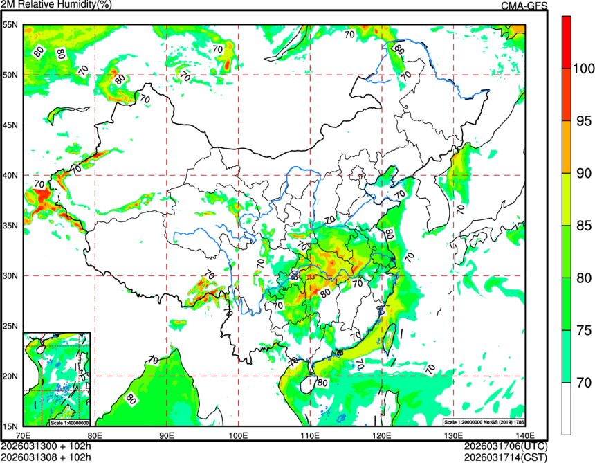 03/13 00时 +102小时
