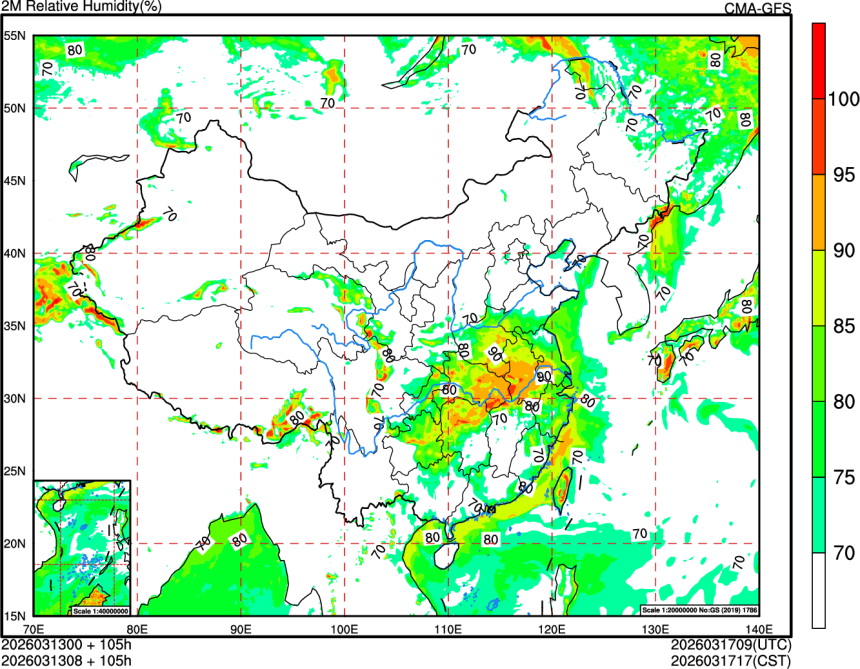 03/13 00时 +105小时