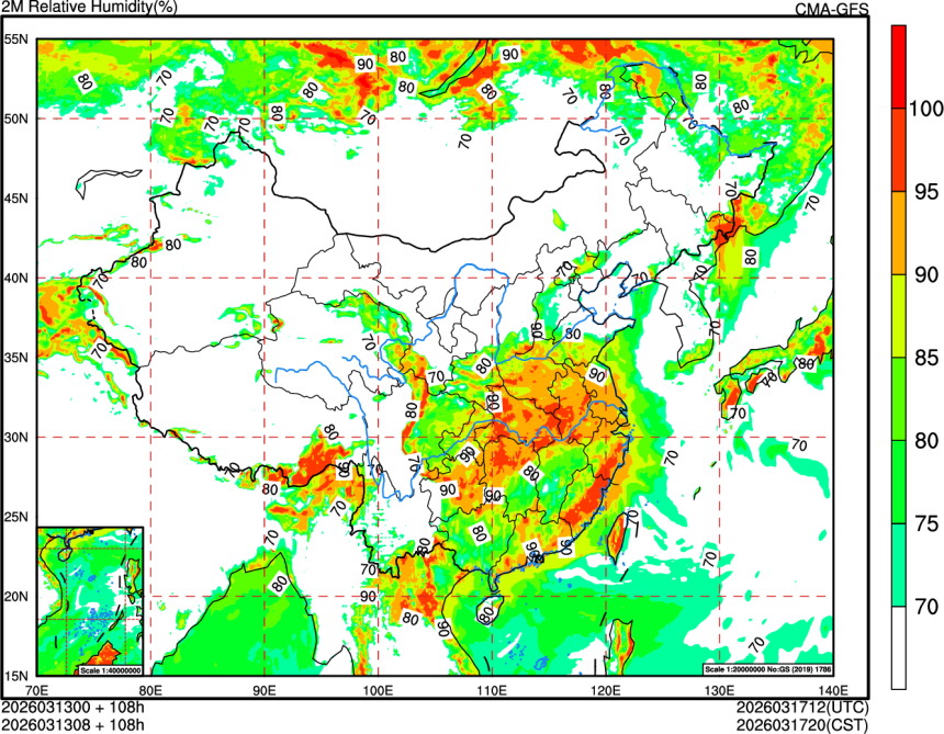 03/13 00时 +108小时