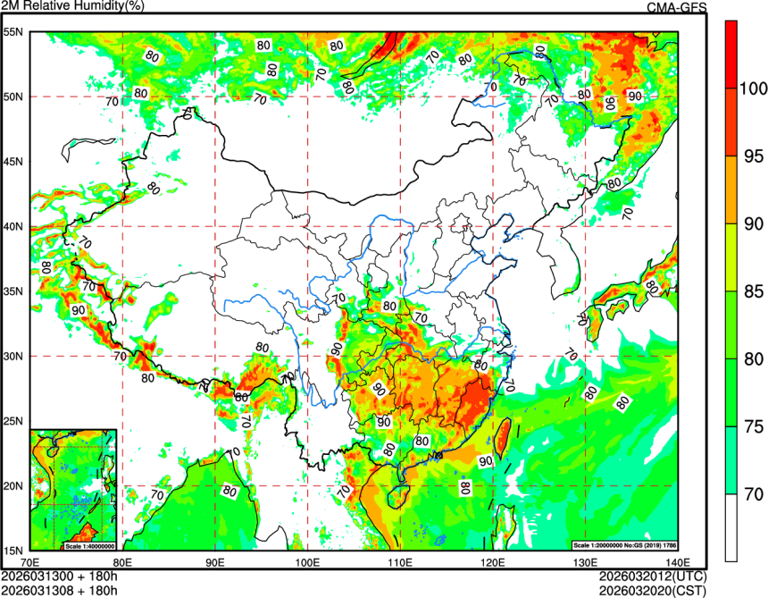 03/13 00时 +180小时