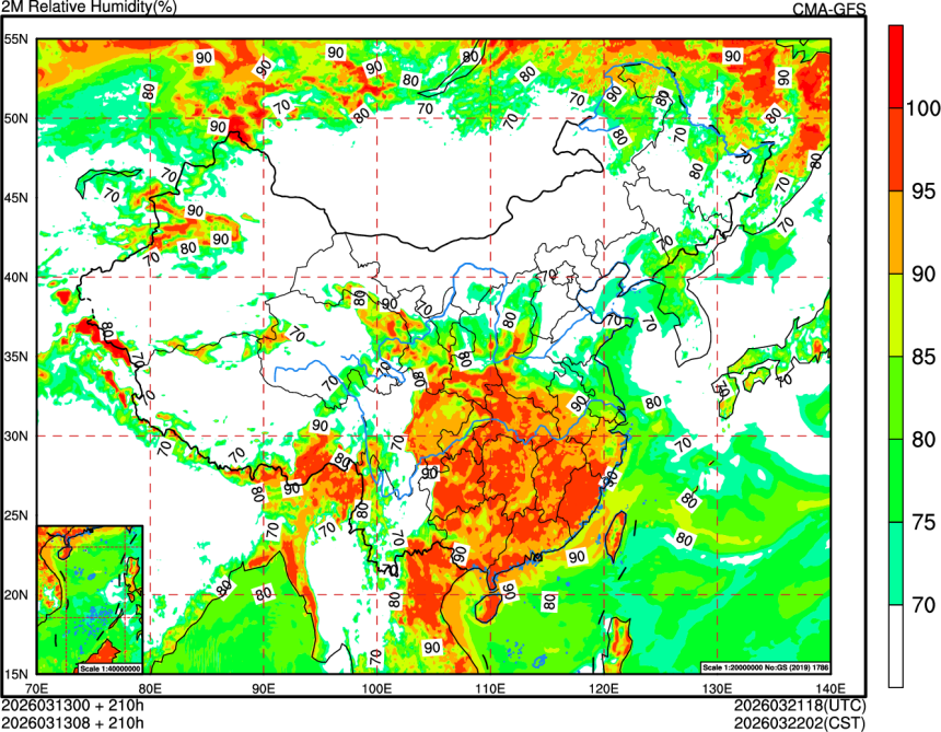 03/13 00时 +210小时