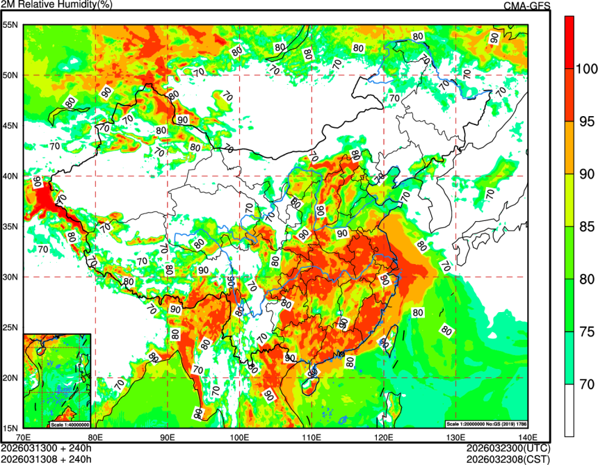 03/13 00时 +240小时