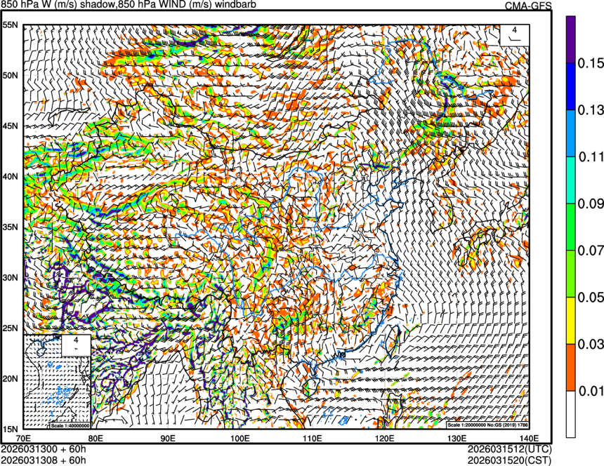 03/13 00时 +060小时