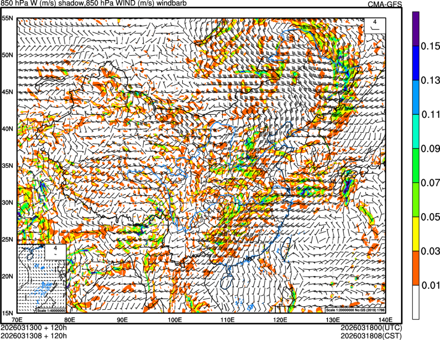 03/13 00时 +120小时