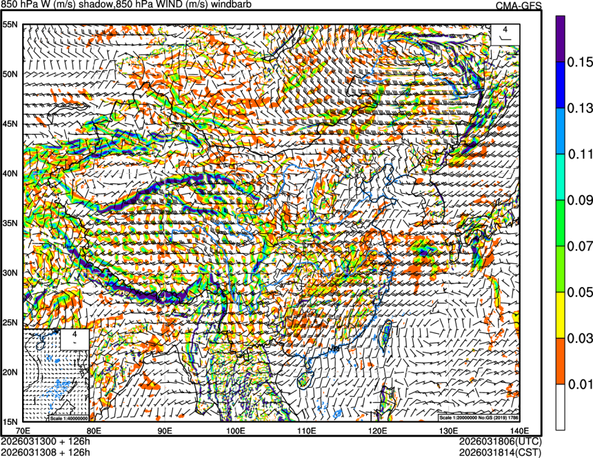 03/13 00时 +126小时