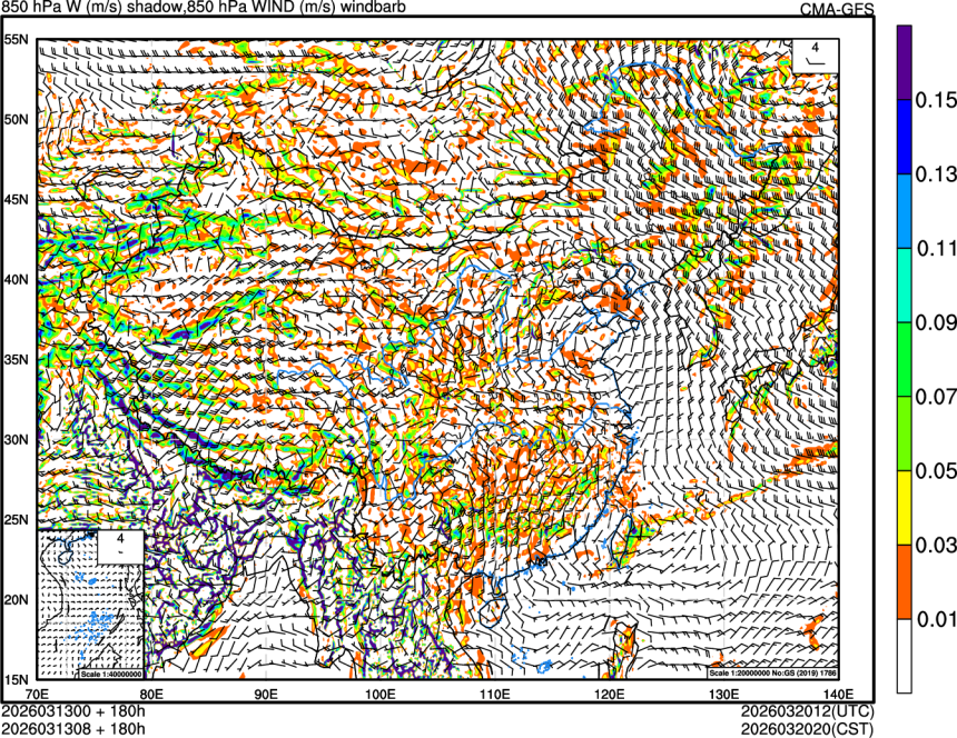 03/13 00时 +180小时