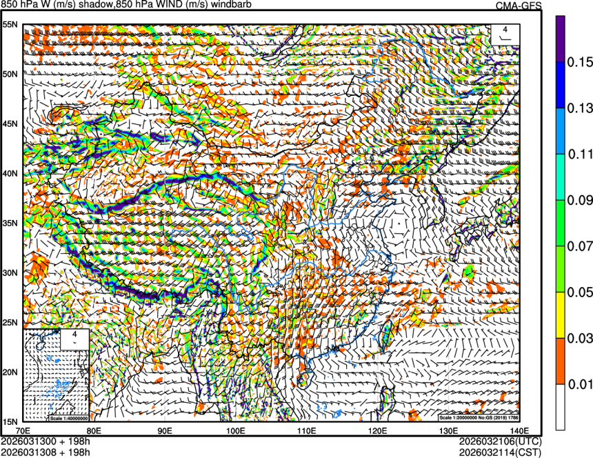 03/13 00时 +198小时