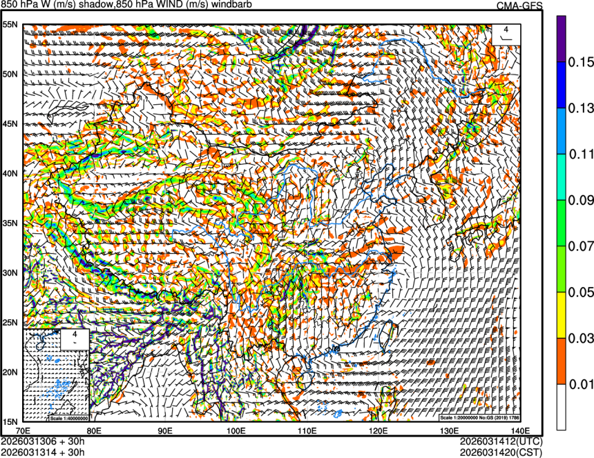 03/13 06时 +030小时