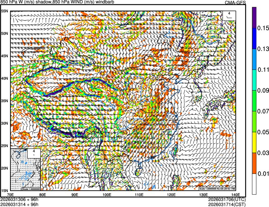 03/13 06时 +096小时