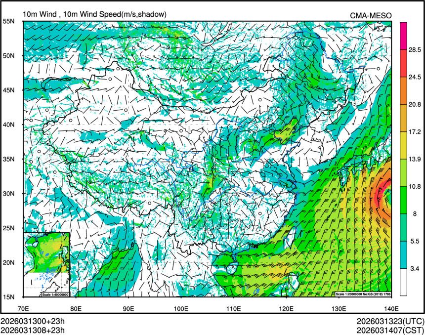 03/13 08时 +023小时