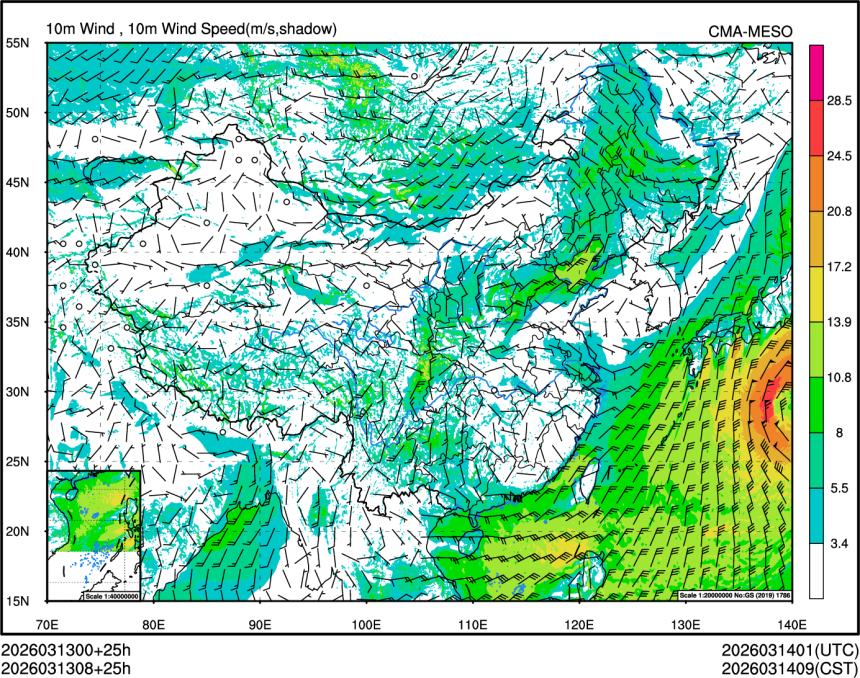 03/13 08时 +025小时