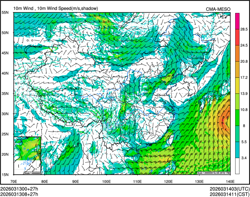 03/13 08时 +027小时